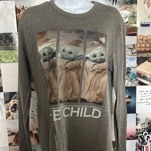 Very comfy baby yoda long sleeve
